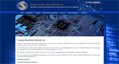 Desktop Screenshot of centurionchemicals.com